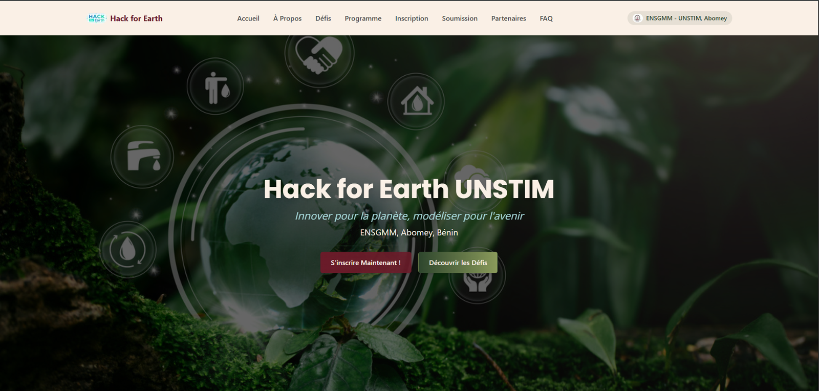 Hack for Earth UNSTIM